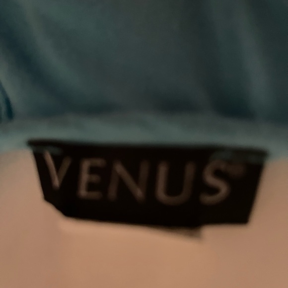 VENUS Turquoise Blue Dress Size Medium - Picture 7 of 9